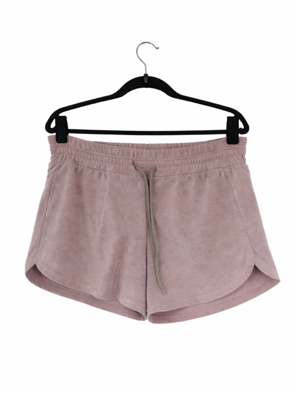Athleta Dusty Rose Terry Drawstring Athletic Shorts